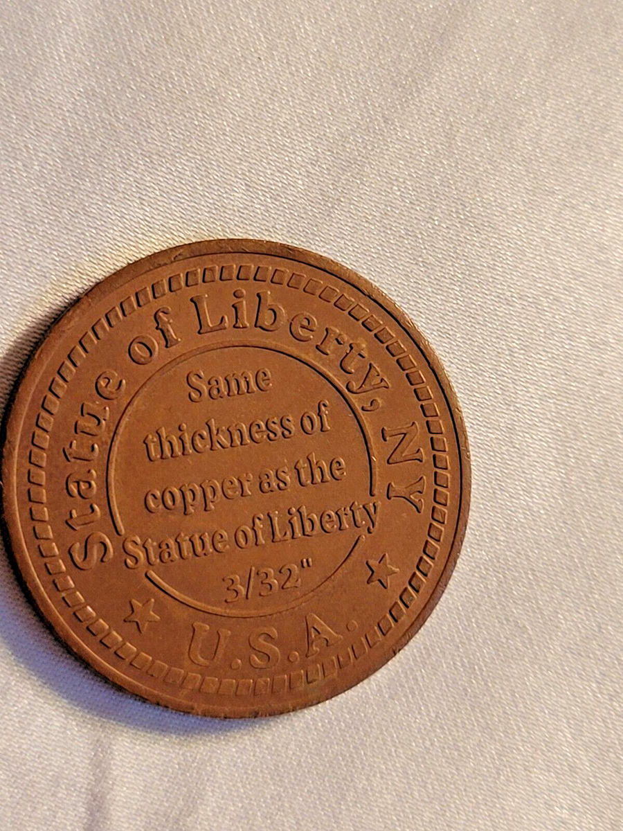 Statue of Liberty Same Thickness 3/32
