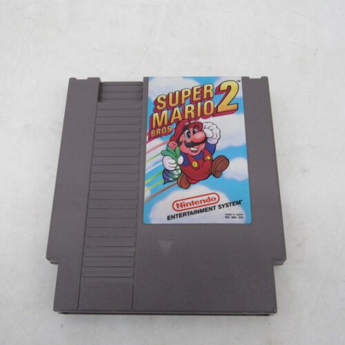SUPER MARIO BROS. 2 Nintendo NES Spiel komplett in OVP funktionstüchtig siehe Bilder. - Bild 4 von 14