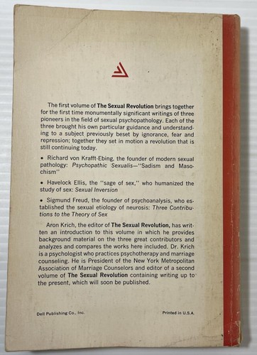 The Sexual Revolution - Pioneer Writings On Sex 1964 FREUD ELLIS KRAFFT-EBING - Imagen 4 de 4