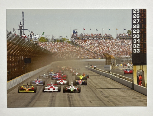 Start of the Indianapolis 500 Indiana Postcard 2001 Unposted