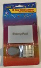 Vtg 12 Year Date Stamper W/ Pre Inked Stamp Pad 2000-2012
