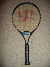 Wilson Pete Sampra Attak 23 Titanium Junior Tennis Racquet Racket Soft Shock