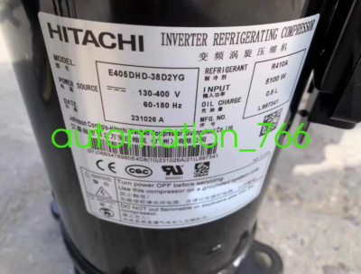 HITACHI E405DHD-38D2YG New Air conditioning cooling compressor Via DHL / Fedex