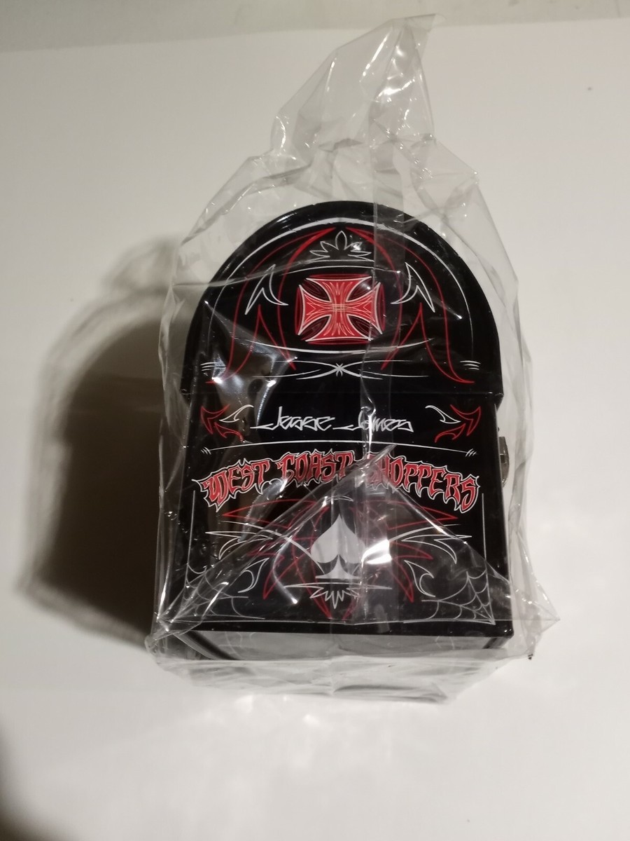 Jessie James WEST COAST CHOPPERS Bike MOTORCYCLE METAL LUNCHBOX