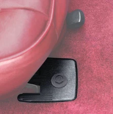 OER 4 Piece Bucket Seat Track Adjuster Trim Set For 1976-1981 Firebird & Camaro