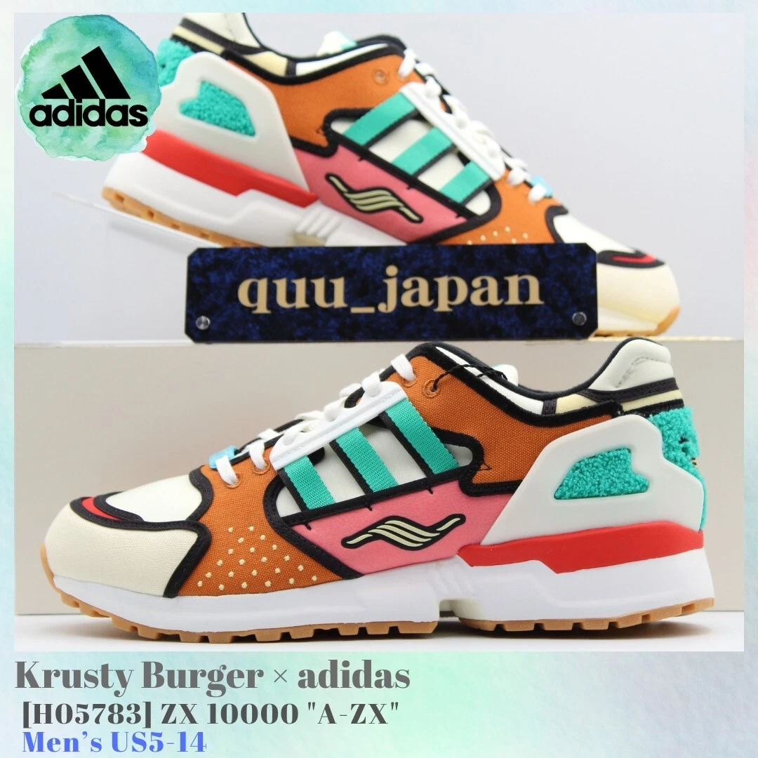 adidas The Simpsons x ZX 10000 A-ZX Series - Krusty Burger | eBay adidas The Simpsons x ZX 10000 A-ZX Series - Krusty Burger | eBay