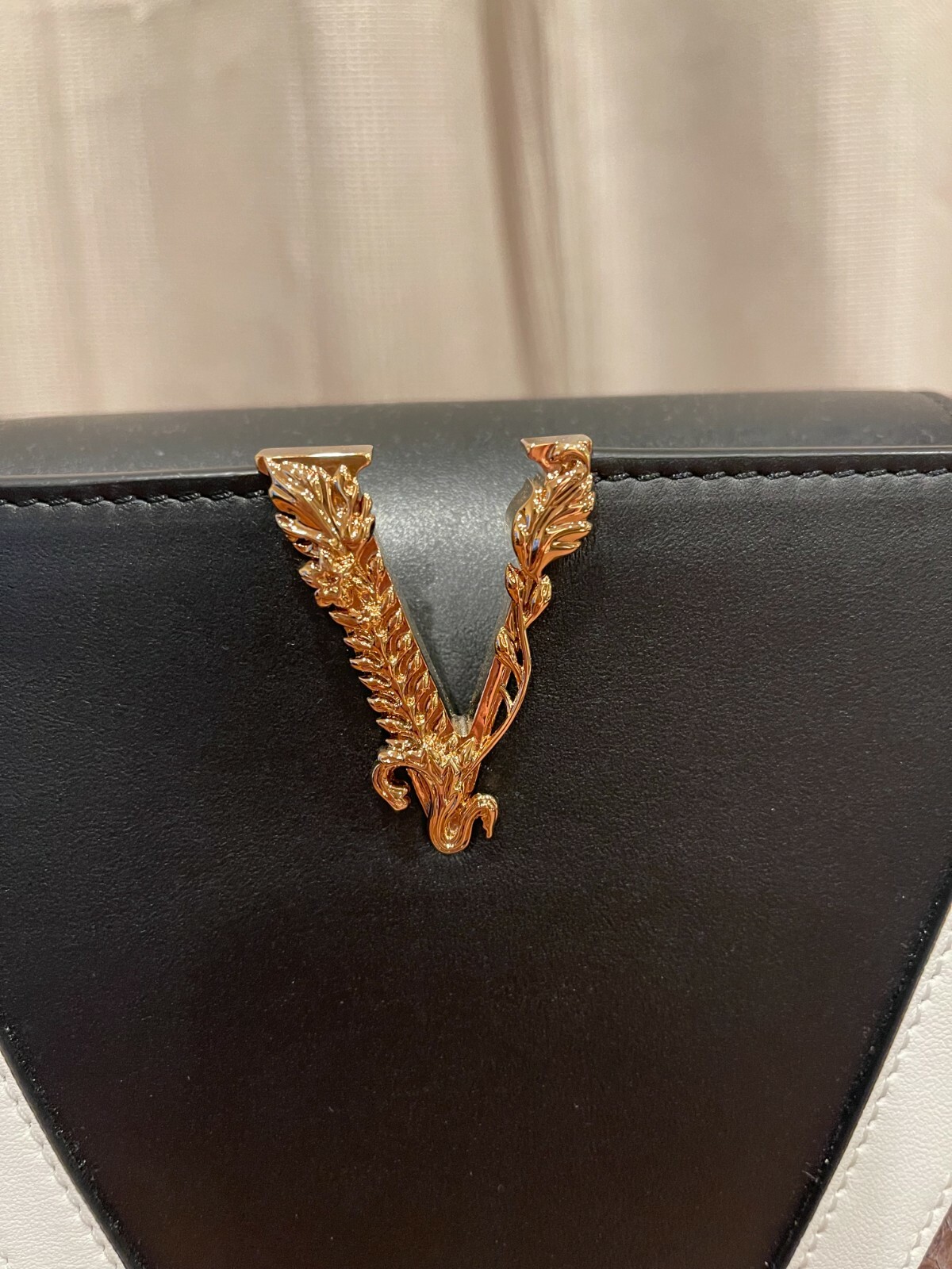 Versace Virtus Square Python Designer Bag Limited… - image 4