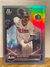 2022 Austin Martin Bowman Platinum Baseball Precious Elements AM Twins