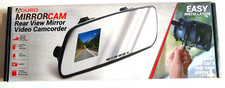 Aduro MirrorCam Rear View Mirror Video Camcorder for Safety in HD 2.4 in LCD
