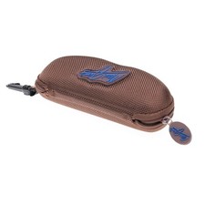 Maui Jim Hard Shell Skinny 2.5 Wide Case Brown Used 
