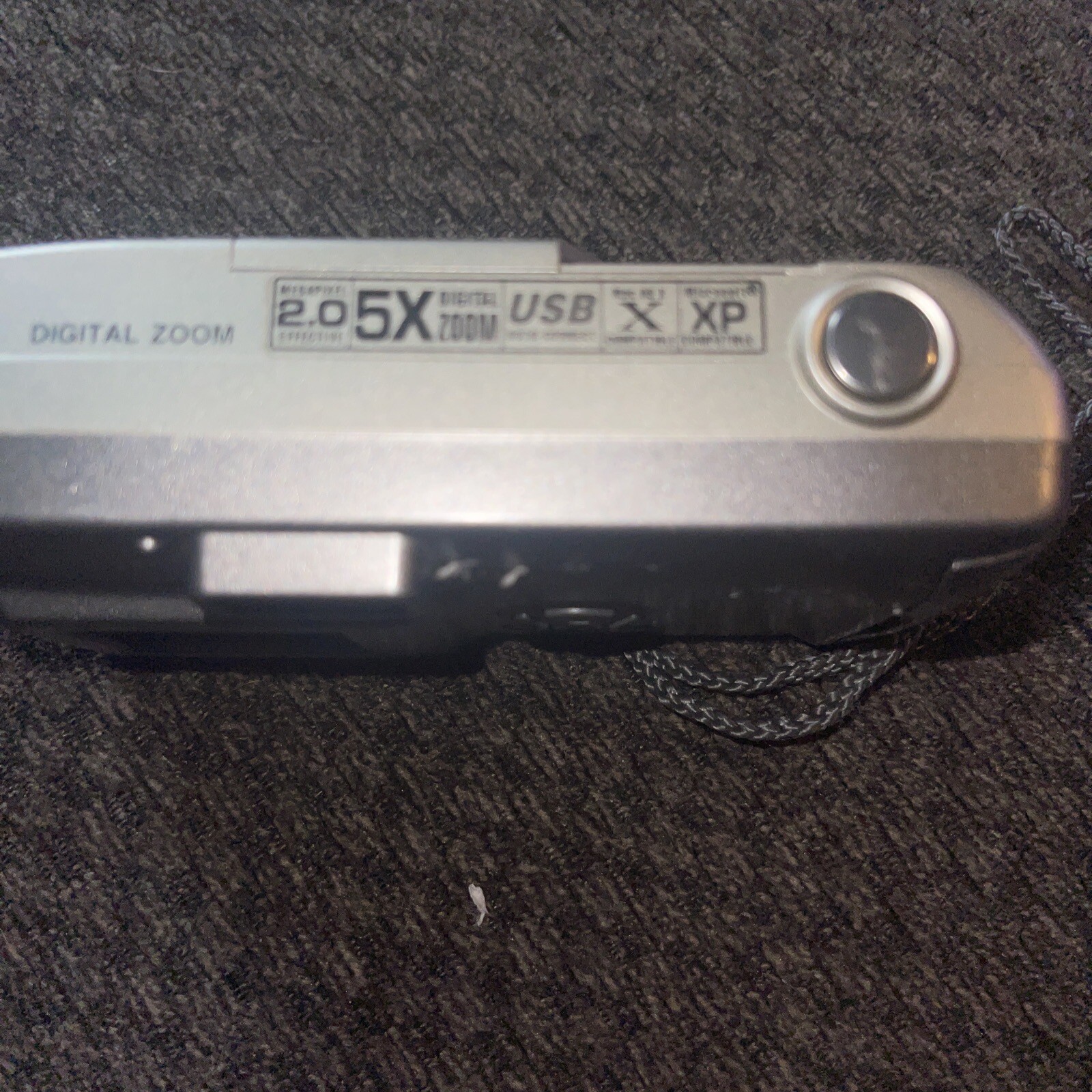 Olympus Digital Camera CAMEDIA D380 Silver 2.0MP LCD Tested eBay