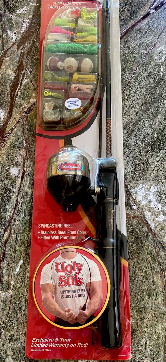 Shakespeare Ugly Stik Complete with Tackle Assortments Vintage | eBay