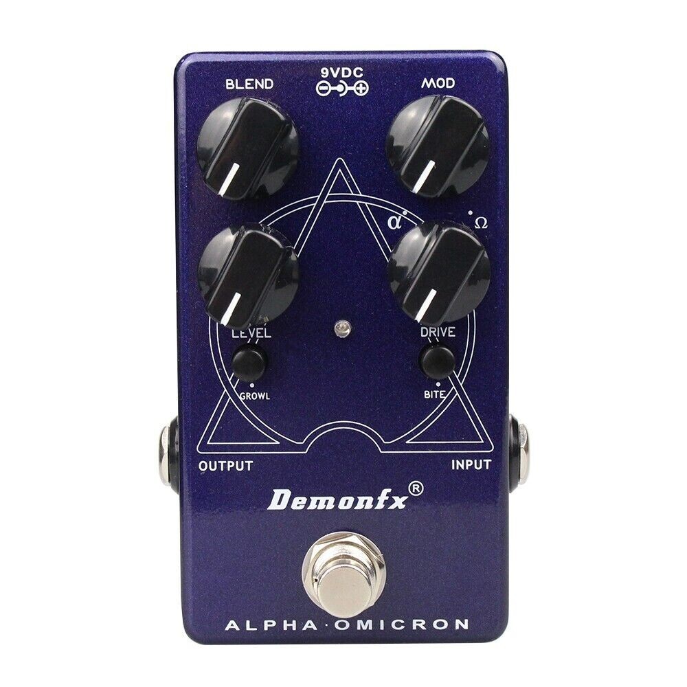 Demonfx ALPHA OMICRON Bass PreAmp/ Overdrive Fast US Ship | eBay