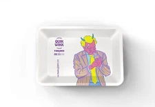 Quik Wikk Rolling Tray - Smoking Man - Collect All Nine