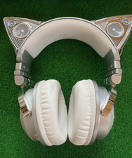 Brookstone Wireless Cat Ear Headphones Limite...