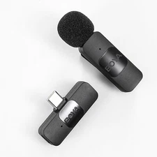 BOYA BY-V10 USB-C Wireless Lavalier Microphone, Compatibale with Android/Type-C