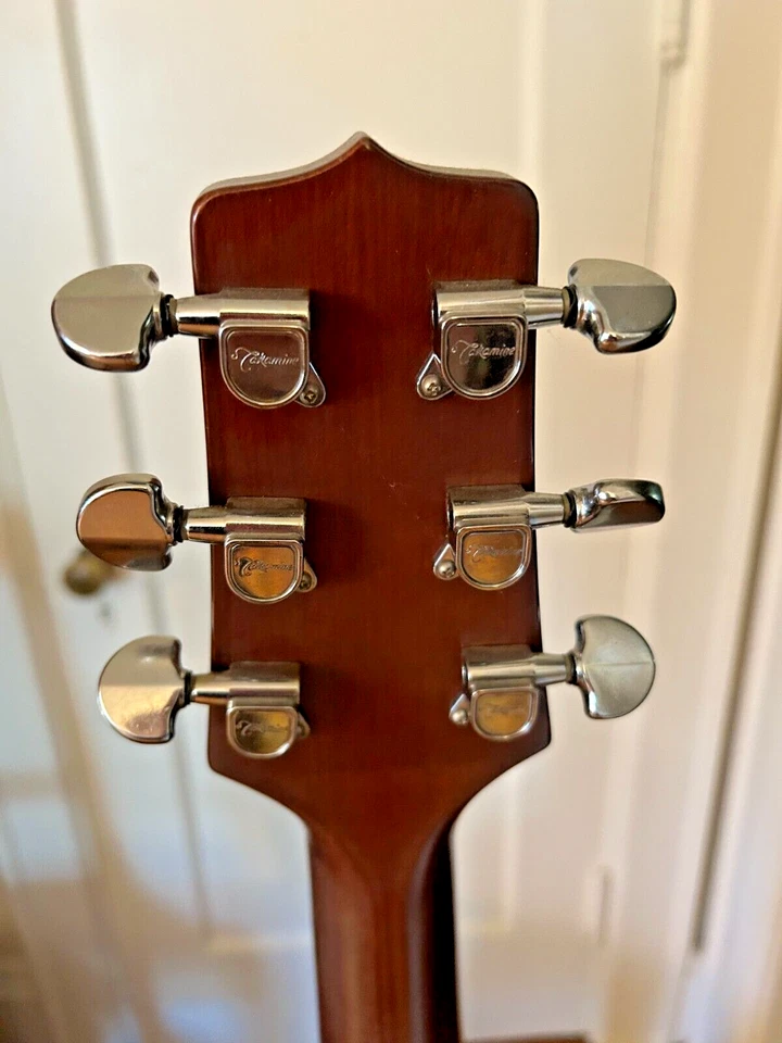 Guitarra acústica Steve Wariner autografada vintage Takamine G330 década de 1990 assinada! - Imagem 4 de 4