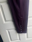 Just My Size Purple (wine)  Pointe Snap Bottom Leggings Pants 3X NEW — photo 2