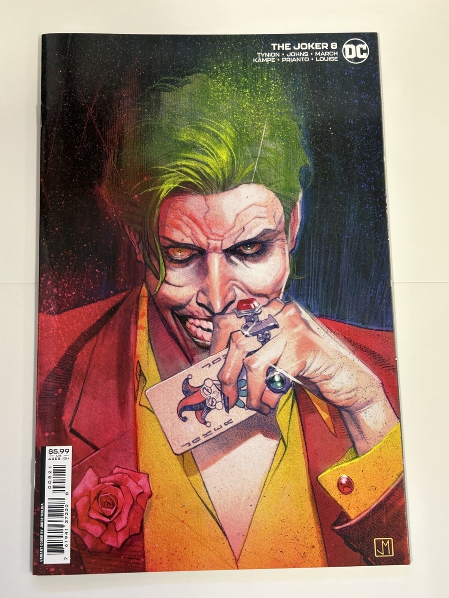 THE JOKER #8 2021 NEAR MINT MOLINA VARIANT DC COMICS b-445  display picture 2