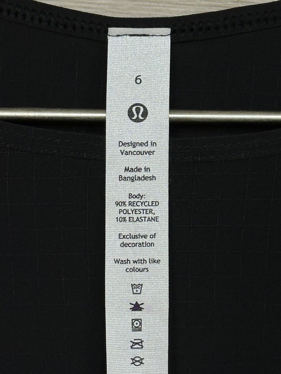 Lululemon   新品未使用　サイズ6 Lululemon Lightweight Stretch Run Long Sleeve UV Protection