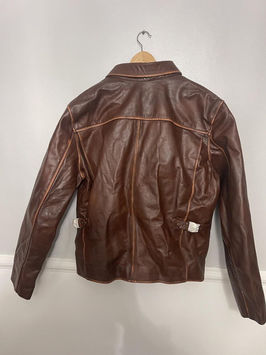 Men's Absolute Leather Biker Jacket Leather XXL | eBay