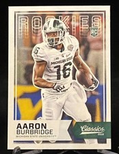 2016 Panini Classics Rookie Card #206 Aaron Burbridge Michigan Spartans