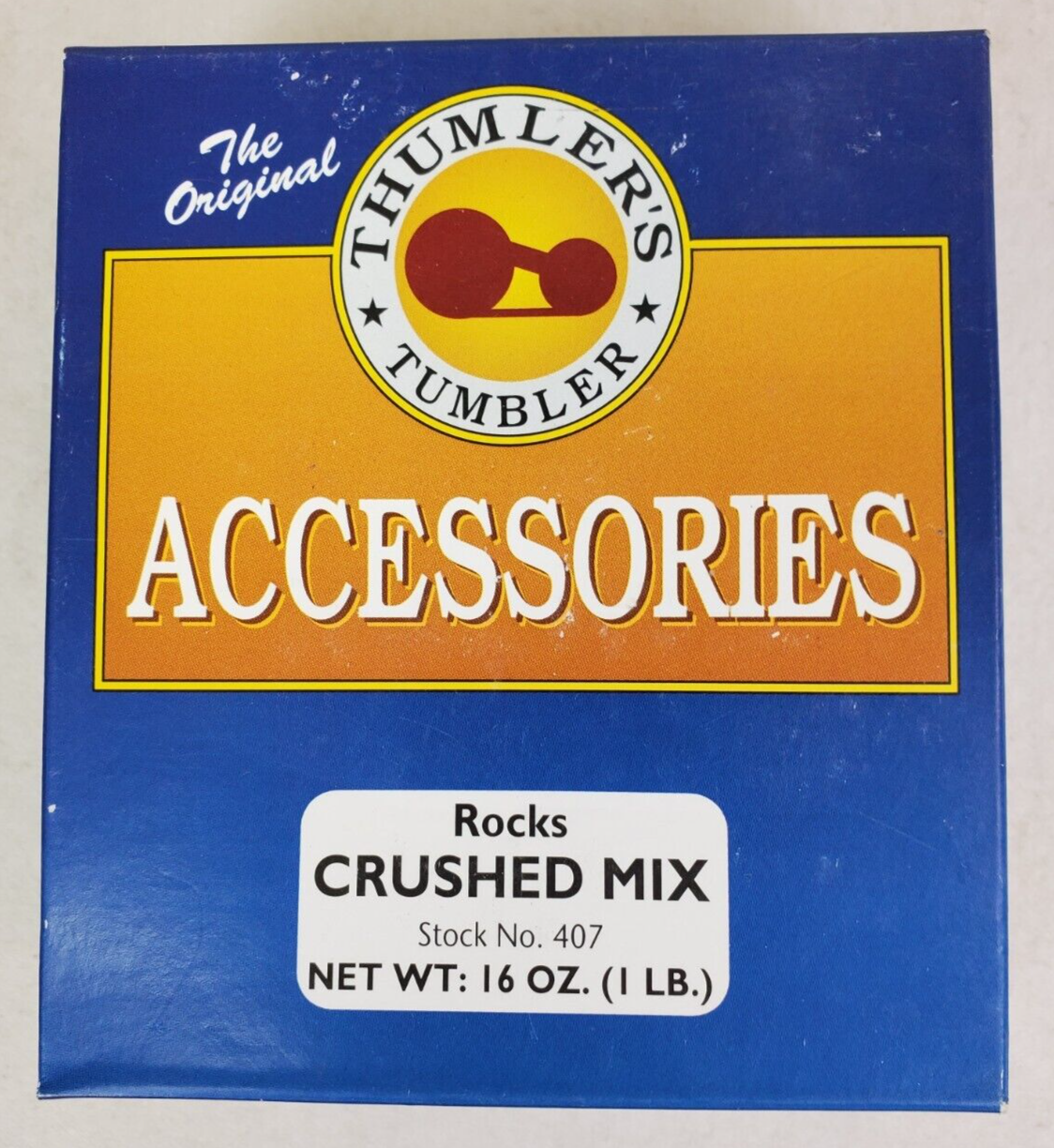 Thumbler's Tumbler Accessories 16 oz Stock No 407 Rocks Crushed Mix NOS Unopened