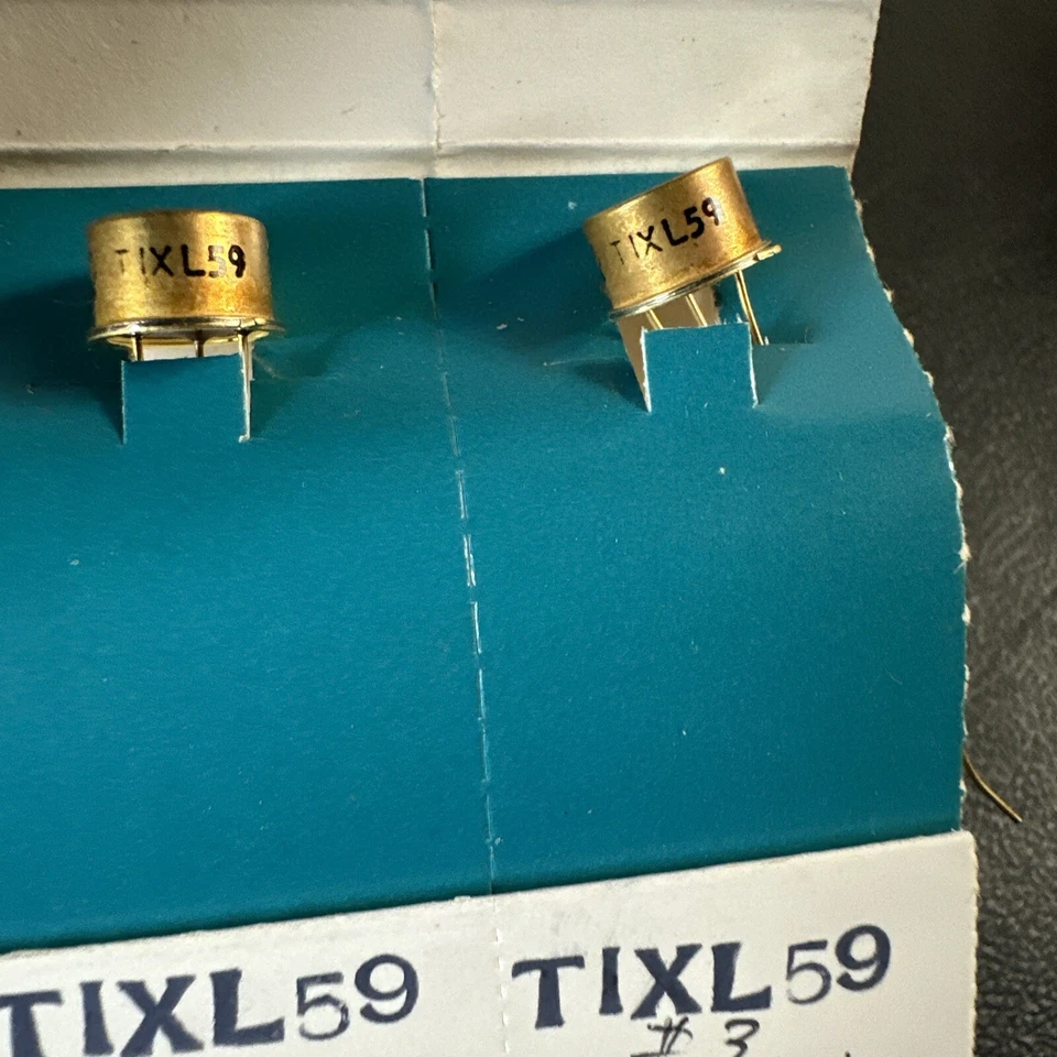 Diodo láser vintage/raro Texas Instrument TIXL-59 (sin probar) Foto 2 de 4