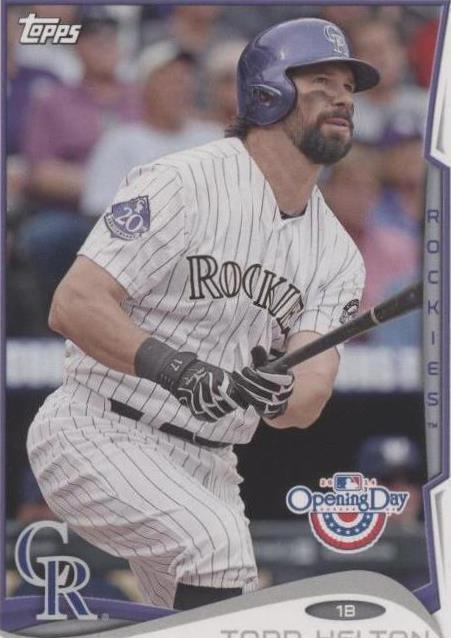 2014 Topps Opening Day - Todd Helton #46 - 1 of 1
