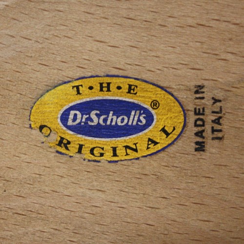 Dr Scholls The Original Wood Exercise Sandal Leather Buckle Womens 10 Pink Italy - Picture 11 of 13
