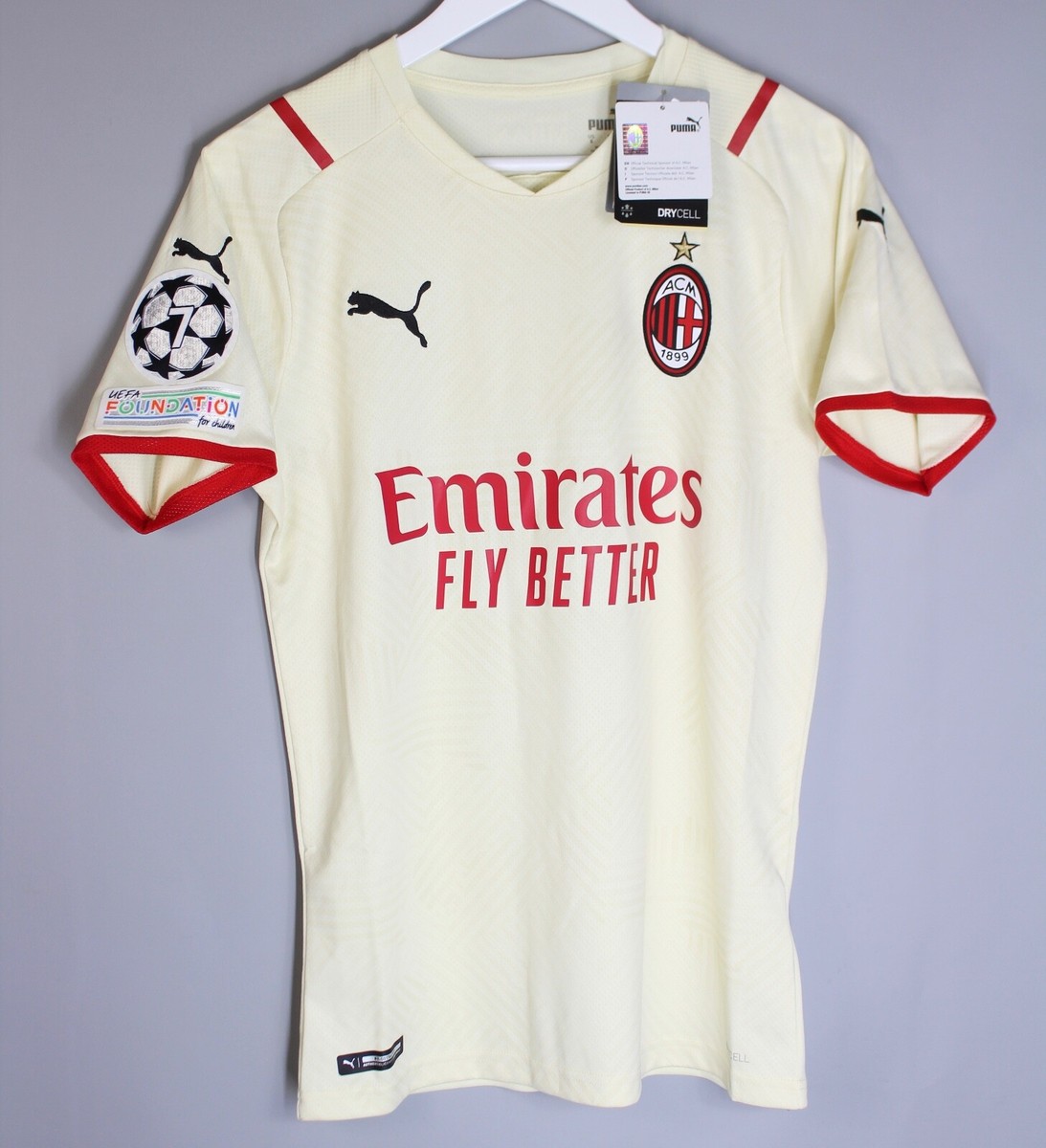 Ict Department Ac Milan Jersey 2021 Away Kit Maglia 2021 2022