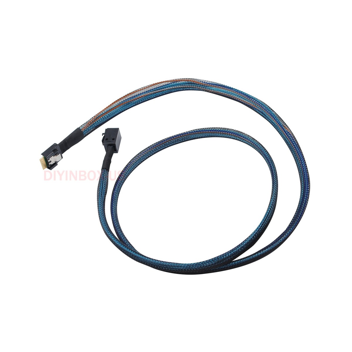 SlimLine SAS 4.0 SFF-8654 4i 38pin Cavo Di Prolunga Dati Su Disco Rigido Per Server Dritto 0.5M 1M - Foto 10