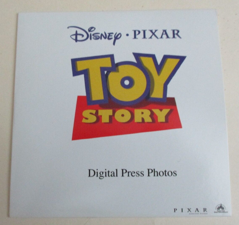 PIXAR TOY STORY DIGITAL PRESS PHOTOS CD-ROM 10TH ANNIVERSARY EDITION