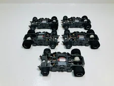 TYCO ( 5 )  440 MAGNUM narrow chassis GRAY WHEELS ~ BRAND NEW OLD STOCK~ MINTY!