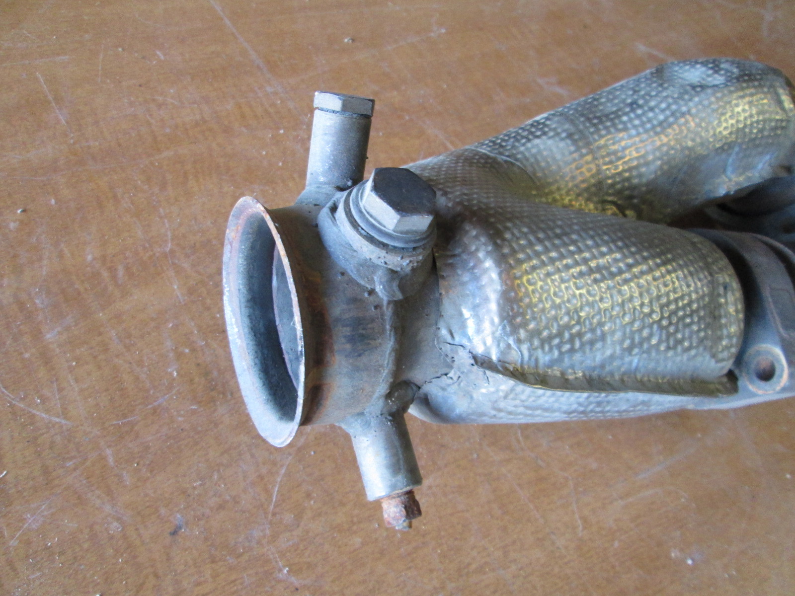 Lamborghini Diablo - RH 3-Way Exhaust Manifold Pipe  - Part # 004435973CB