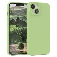 FüR Apple Iphone 14 HandyhüLle Silikon HüLle Back Cover Schutz Handy Case GrüN