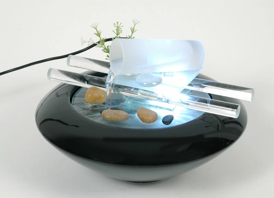 Hochwertiger Zimmerbrunnen im Feng Shui -Stil und LED Beleuchtung 184 NEU - Bild 1 von 1