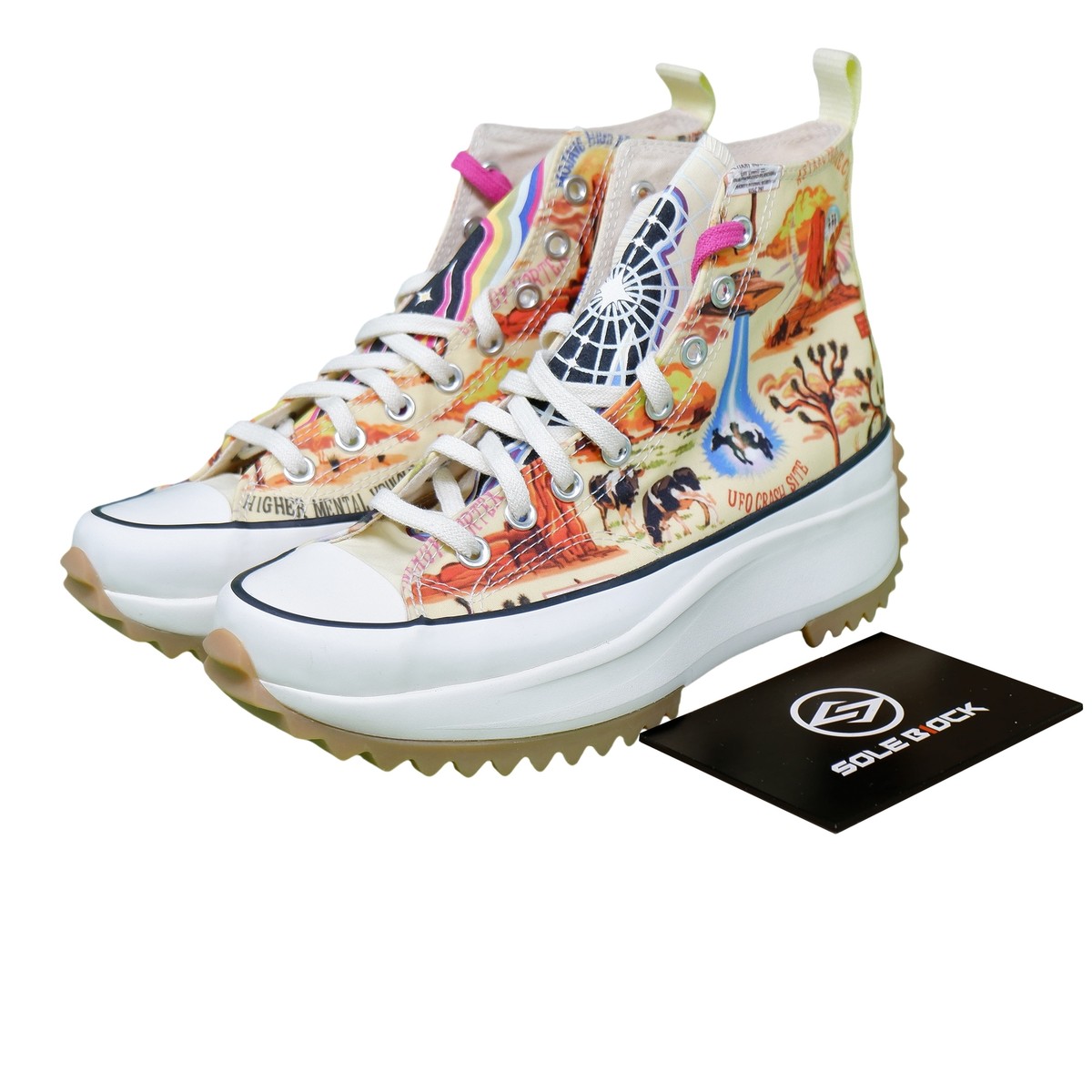 Converse Run Star Hike High Twisted Resort UFO Crash Site 167895C