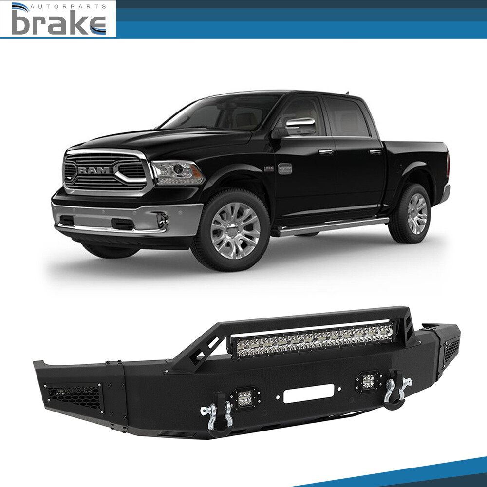 2019-2021 Dodge RAM 1500 Steel Bumper Guard with LED Fog Lights