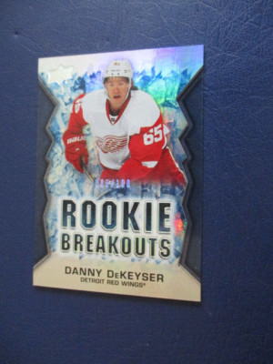 2013-14 Upper Deck Rookie Breakouts /100 Danny DeKeyser #RB15 RC