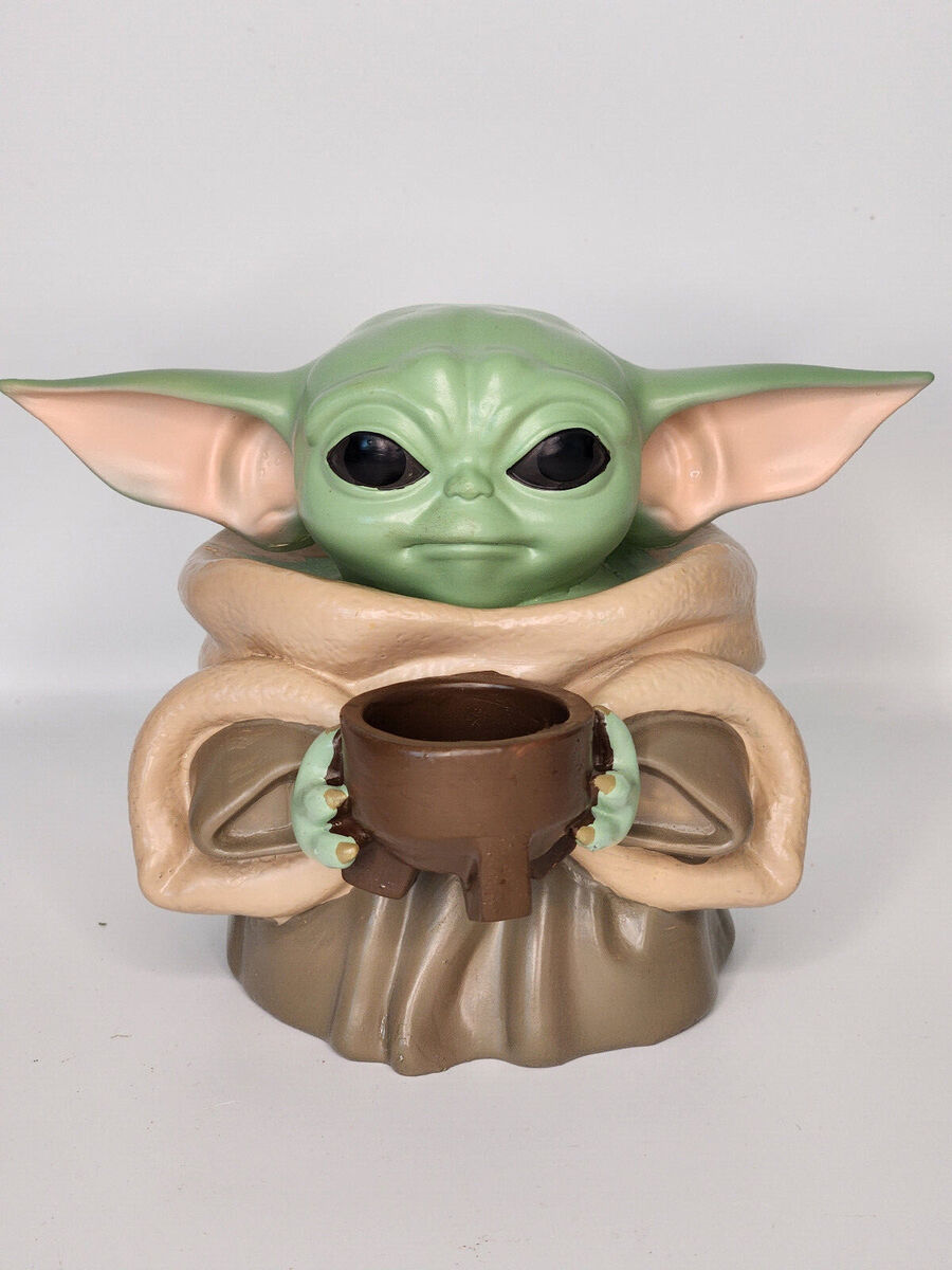 Disney Starwars Baby Yoda Grogu Mug Action Figure Toys Room