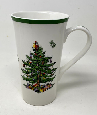 Spode Christmas Tree Coffee/Latte Mug S3324-A19 Fine Earthenware - Jumbo 22 oz