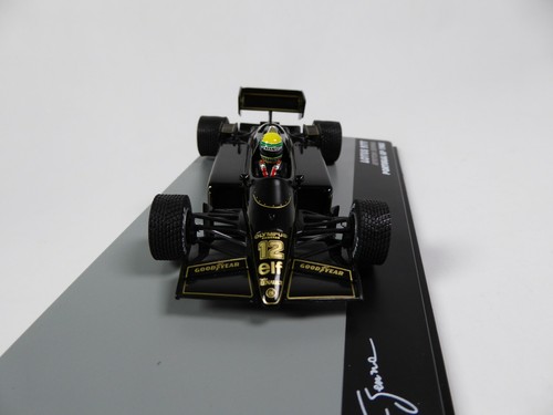 Formel 1 Lotus 97T Ayrton Senna Winner Portugal GP 1985 1:43 MODELLAUTO CAR 709 - Bild 5 von 7