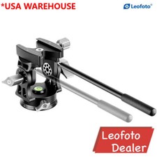 Leofoto VH-30 2-way Long Lens Head Monopod with Handle and QR Plate