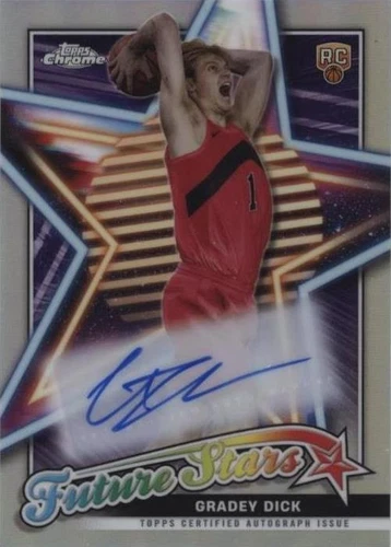 2023-24 Topps Chrome - Gradey Dick #FSA-GD