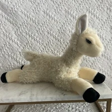 Aurora Flopsies Llama Plush Stuffed Animal - 12 inch - Bean Weighted Bottom