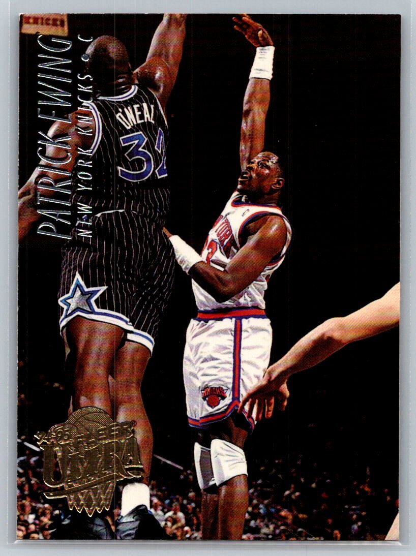 1994 Ultra #125 Patrick Ewing Promo Sheet Singles NM+