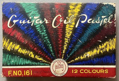 Filia Olie Pastel 36本セット No.836 ビンテージ 希少 Vintage Guitar Oil Pastel Set of 12 Special F-161 Non Toxic Made