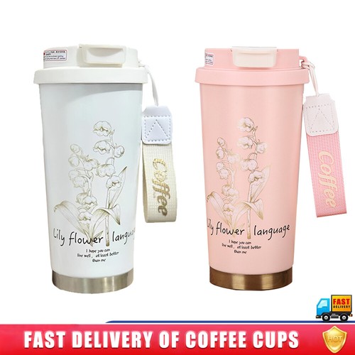Tasse isolante 501-600 ml tasse à café tasse thermique Coffee to Go tasse en acier inoxydable