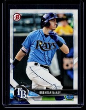 2018 Bowman Prospects Brendan McKay #BP68, Tampa Bay Rays